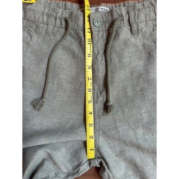 Private Member PM Brand Linen Blend Pants‎ XL Green Drawstring Style 82142 - Picture 9 of 12
